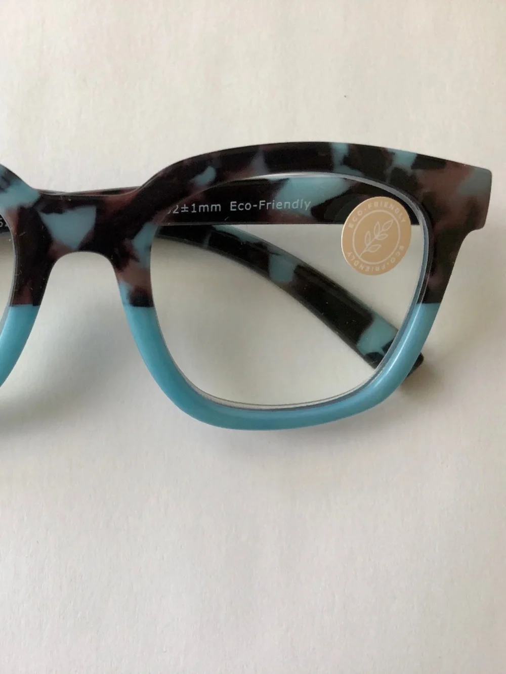 NEW Peepers To the Max Light BLUE MARBLE BLUE LIGHT FILTER READERS +1.00